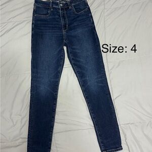 American Eagle Blue Skinny Jeans Classic Fit